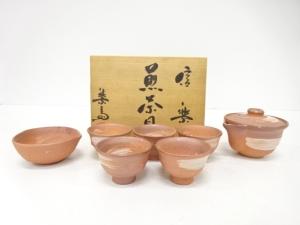 信楽焼　高橋楽斎造　煎茶器揃